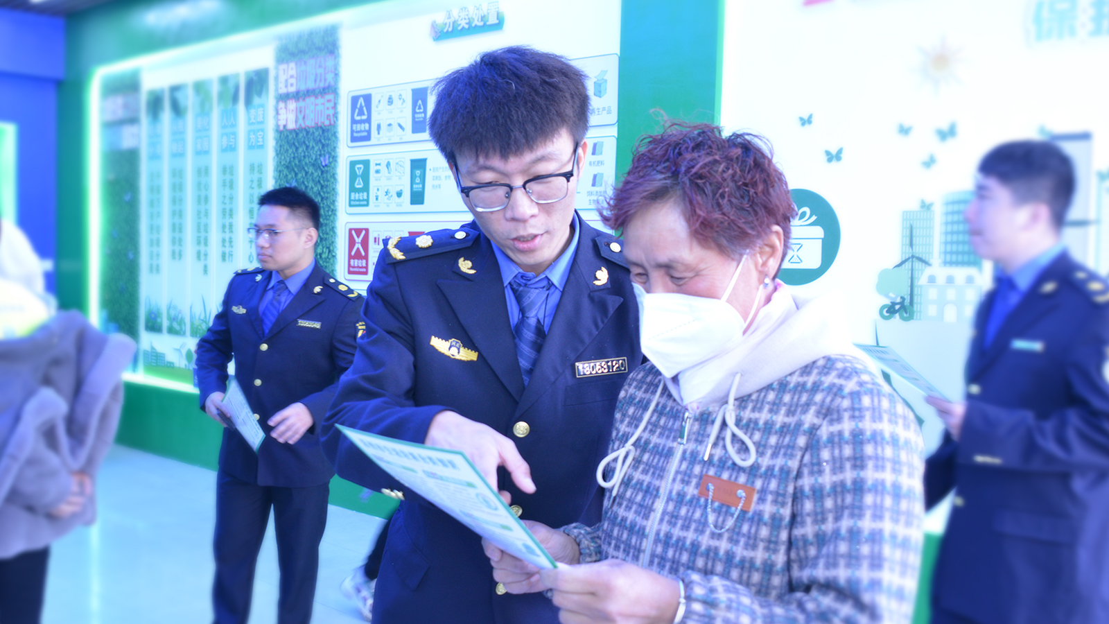 涿州市生涯垃圾分类驿站正式启动啦！_壹号娱乐